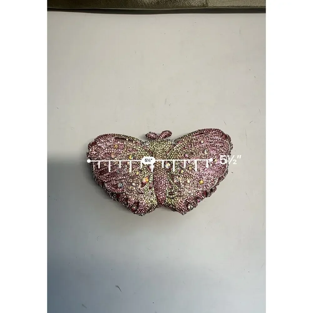 Butterfly FLY AWAY BLING LUXE CLUTCH